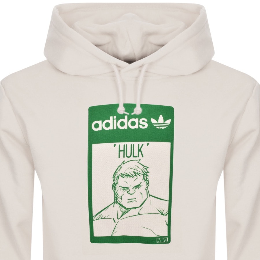 Alternative Image for Productadidas Originals X Disney Hulk Hoodie Cream2